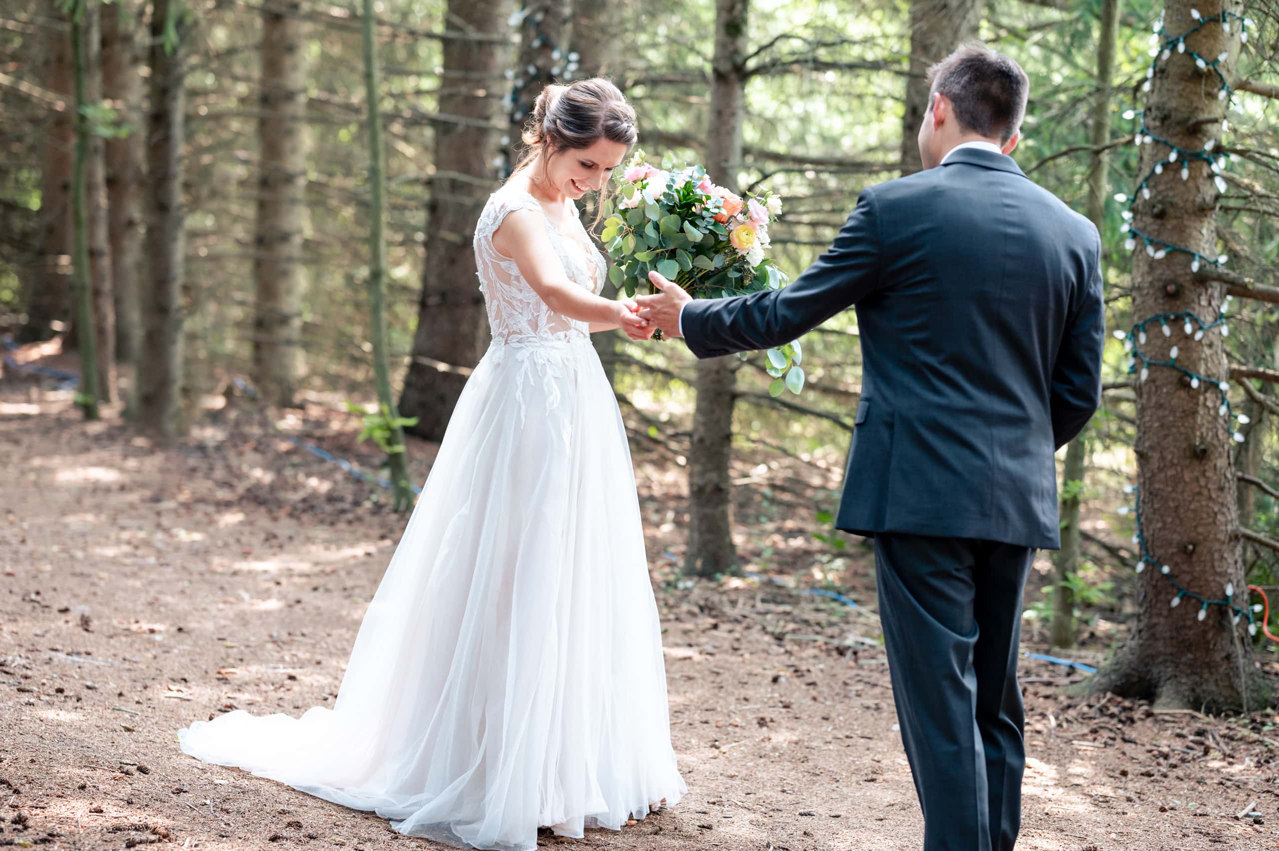 first look kortright centre wedding by Durham Region Wedding Photographer Brian Ly Photography