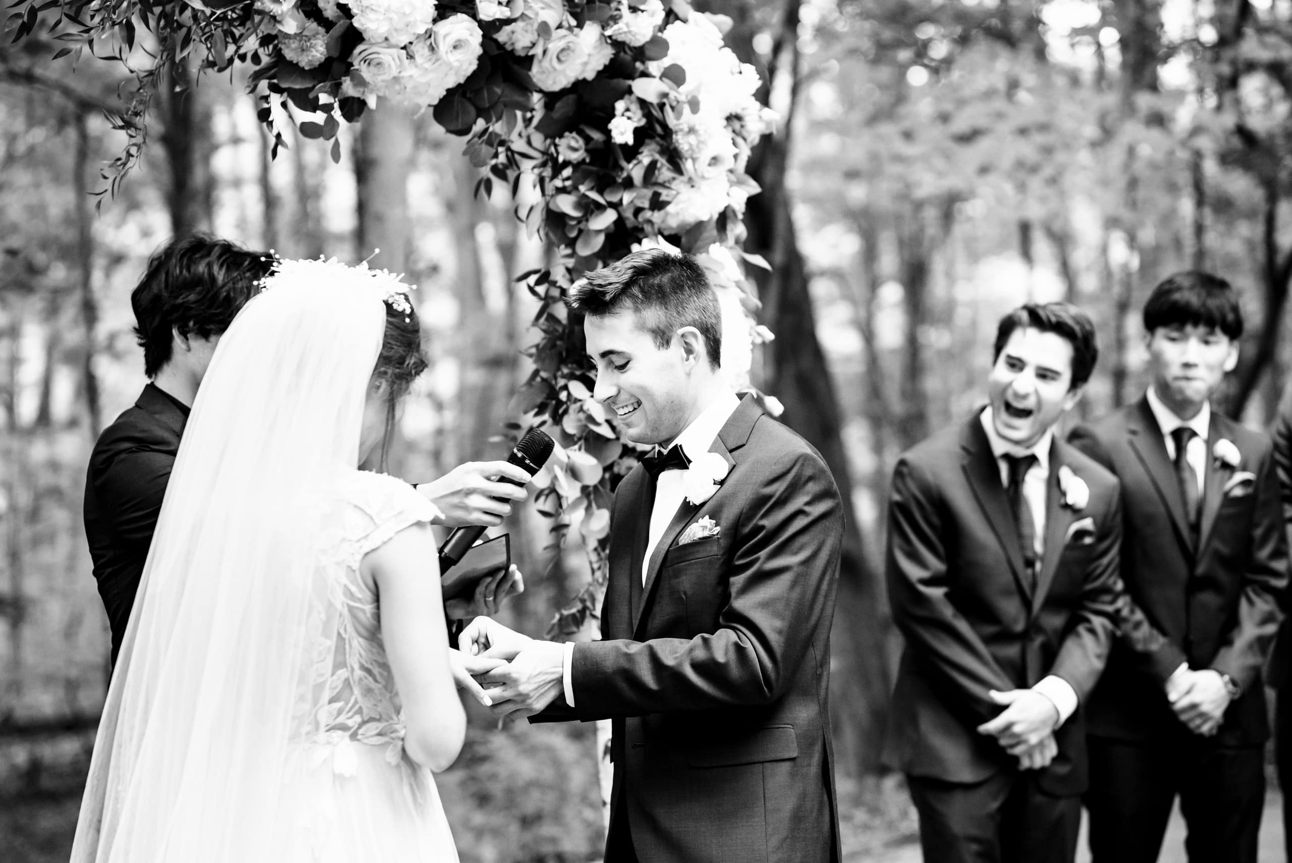 wedding ceremony kortright centre wedding by Durham Region Wedding Photographer Brian Ly Photography